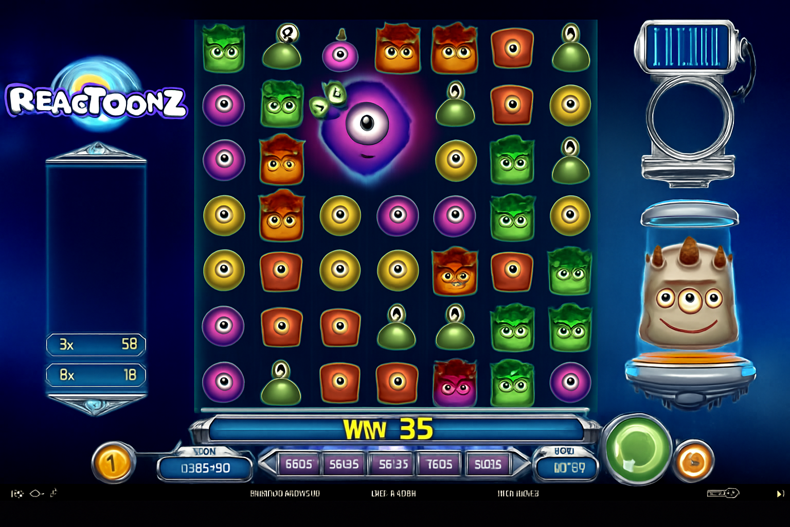 Reactoonz preview